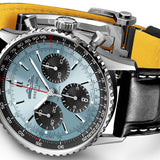 41mm Stainless Steel B01 Ice Blue Dial Chrono