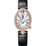 25mm Mini 18k RG Diamond Bezel Mother of Pearl dial