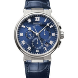 42mm Titanium 5527 Blue Dial Chrono