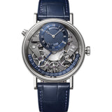 40mm 18k White Gold Quantieme Retrograde 7597 Manual Wind