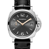 38mm Due Steel Grey Sandwich Dial