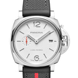 42mm Due Luna Rossa Steel White Sandwich Dial