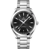 41mm Aqua Terra 150M Steel Black Texture Dial Automatic
