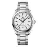 38mm Aqua Terra 150M Steel Silver Dial