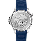 42mm Diver 300m Steel Summer Blue Dial On Rubber