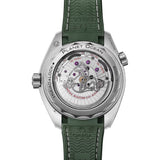 44mm Planet Ocean 600m Steel Green Ceramic Bezel Grey Dial