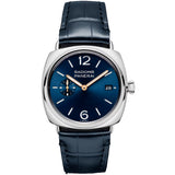 40mm Quaranta Steel Blue Dial
