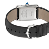 22mm Small Tank Must Diamond Bezel Silver Dial