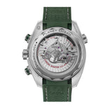 46mm Planet Ocean 600M Steel Green Dial Chronograph