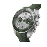 46mm Planet Ocean 600M Steel Green Dial Chronograph