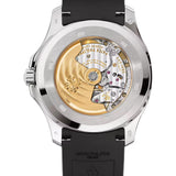40mm Stainless Steel Sunburst Charcoal Gray Dial