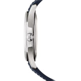 42mm Jumbo 18k White Gold Sunburst Blue Dial