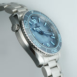 40mm Planet Ocean 600M Summer Blue Dial Steel