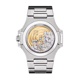 41mm Annual Calendar Moon Phase Steel Blue-Gray Dial