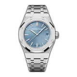 37mm Stainless Steel Light Ice Blue Dial Automatic