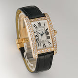 27mm Large Tank Americaine 18k RG Diamonds Auto 2012