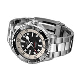 44mm Automatic Black Dial Stainless Steel Bracelet