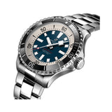 44mm Automatic Blue Dial Stainless Steel Bracelet