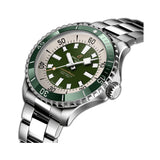 44mm Automatic Green Dial Stainless Steel Bracelet