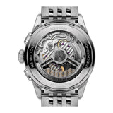 42mm B01 Stainless Steel Chronograph Black Dial Bracelet