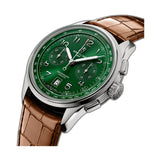 42mm Premier B01 Steel Chronograph Green Dial