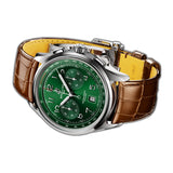 42mm Premier B01 Steel Chronograph Green Dial