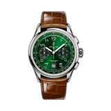 42mm Premier B01 Steel Chronograph Green Dial