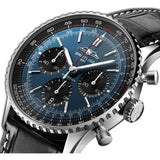 41mm B01 Chronograph Stainless Steel Blue Dial