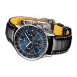 41mm B01 Chronograph Stainless Steel Blue Dial