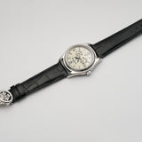 39mm Annual Calendar 18k WG Ivory Dial Deployant