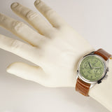 40mm Premier B09 Chronograph Pistachio Green Dial