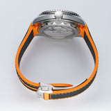 44mm Planet Ocean 600m Steel Black and Orange