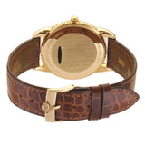 35mm Vintage 18k Yellow Gold Dress Watch