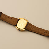 36mm Vintage 18k Yellow Gold Mechanical Dress Watch