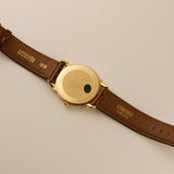 35mm Vintage 18k Yellow Gold Dress Watch