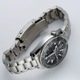 40mm Planet Ocean 600m Steel Black Dial