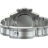 40mm Steel Ceramic Bezel White Panda Dial RubberB