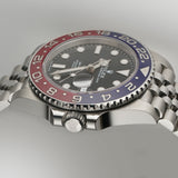 40mm Pepsi Red & Blue Bezel Steel Jubilee Bracelet