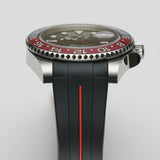 40mm Pepsi Red & Blue Bezel Jubilee and RubberB