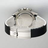 40mm Steel Ceramic Bezel White Panda Dial RubberB