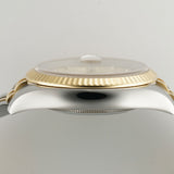 36mm Steel & 18k YG Champagne Jubilee Diamond Dial 2004