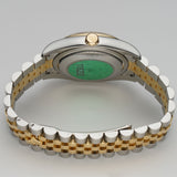 36mm Steel & 18k YG Champagne Jubilee Diamond Dial 2004