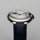 37mm Moonphase Steel Silver Dial Auto 2019