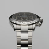 40mm Steel Black Dial First Edition Cal. 4130 P Serial Full Set