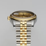 36mm Steel & 18k YG Champagne Jubilee Diamond Dial 2004