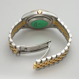 36mm Steel & 18k YG Champagne Jubilee Diamond Dial 2004