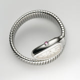 35mm Tubogas Single Spiral Steel Silver Dial