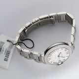 33mm Diamond Bezel Steel Automatic