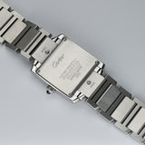 25mm Tank Francaise Medium Diamond Bezel Steel 2019