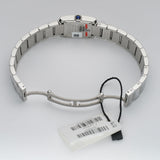 21mm Small Tank Francaise Diamond Bezel Steel